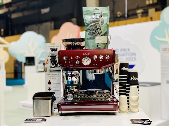 Sage nominé au Grand Prix de l’Innovation 2023 pour sa machine expresso The Barista Express Impress