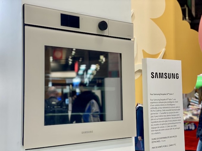 Samsung nominé au Grand Prix de l’Innovation 2023 pour son four Bespoke AI Série 7
