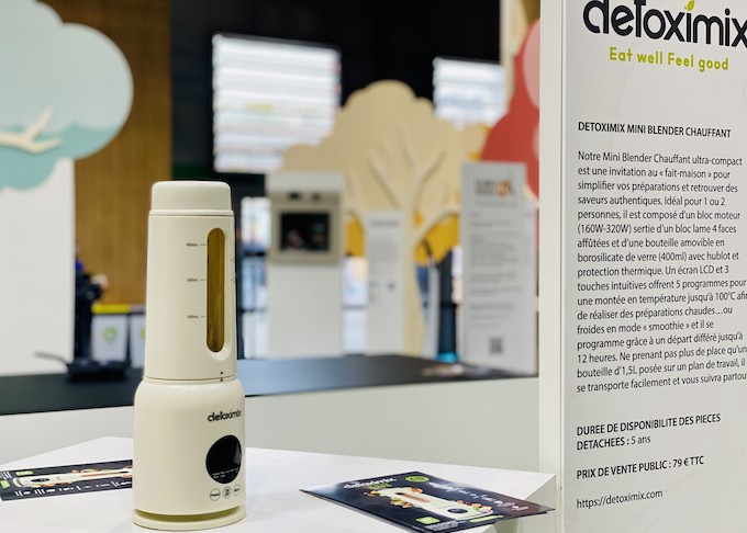 Detoximix nominé au Grand Prix de l’Innovation 2023 pour son blender chauffant