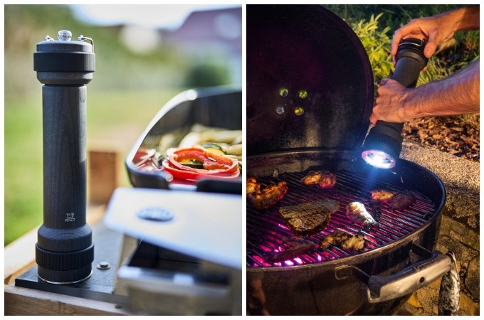 Peugeot illumine le barbecue avec un moulin à poivre éclairant