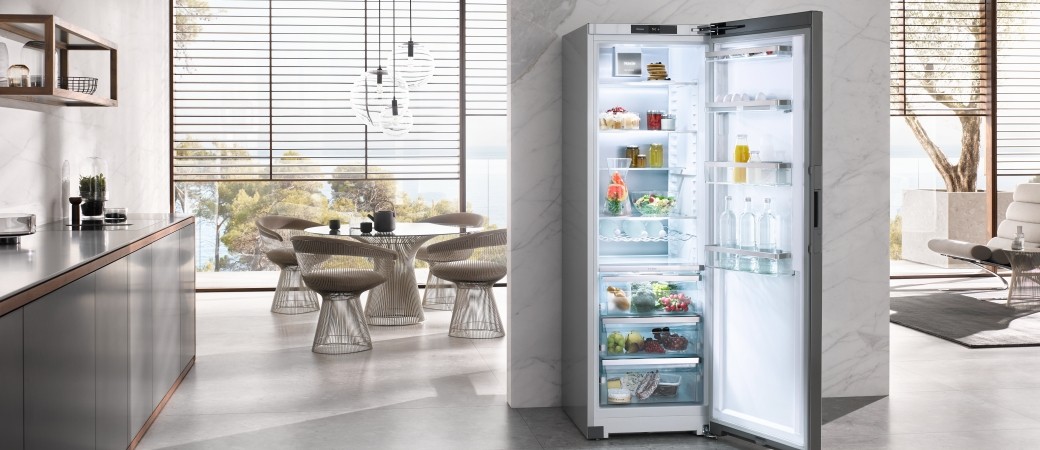 Réfrigérateurs et combinés Miele K4000, la conservation en avance sur son temps