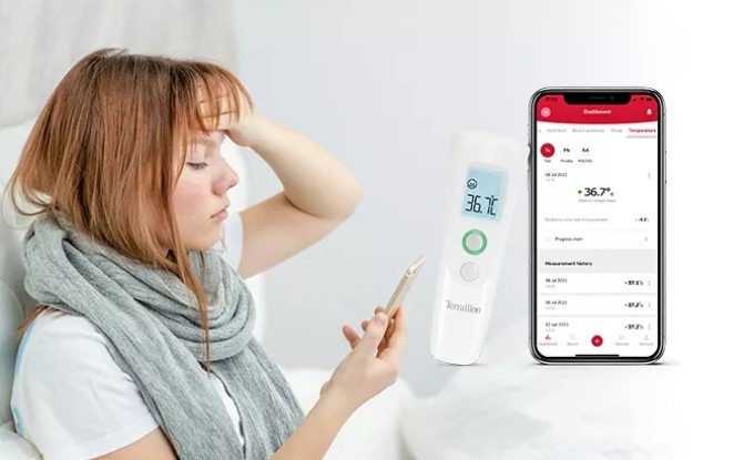 Thermosmart de Terraillon, un thermomètre connecté et sans contact pour toute la famille