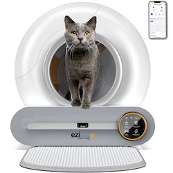 EZIclean Catbot K8i, une litière pour chat qui se nettoie toute seule