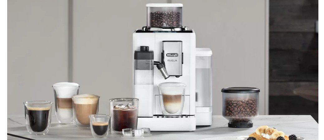 Rivelia De'Longhi, l'expresso broyeur qui change de café en un clic