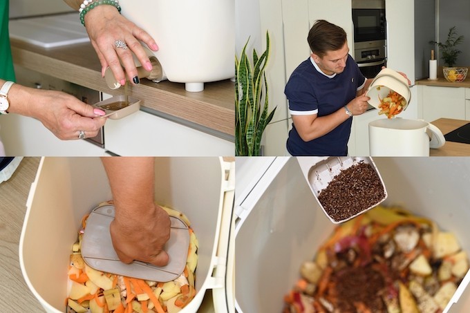 Hozelock dévoile ses composteurs de cuisine Bokashi et seaux à compost Kitchen
