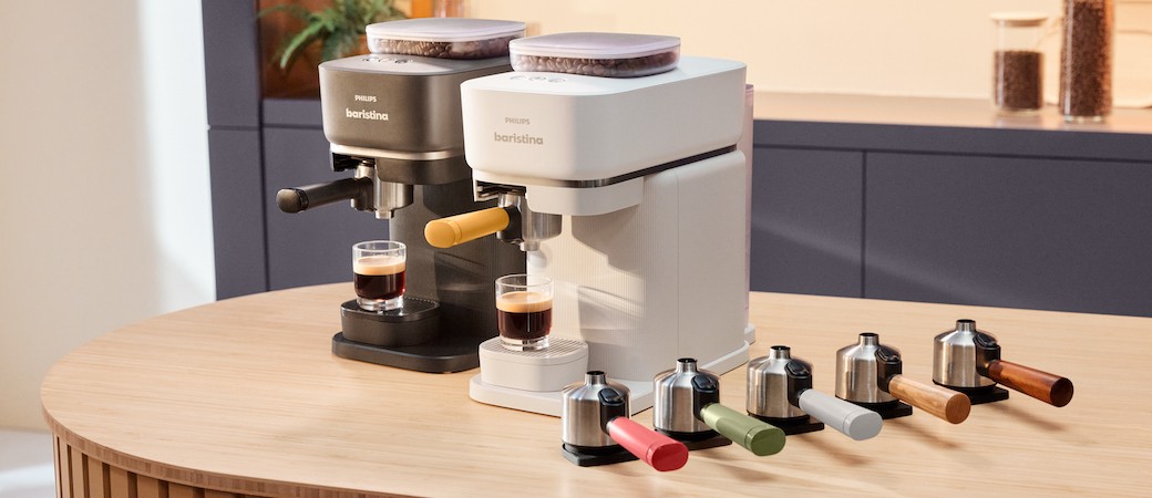 Philips Baristina, un porte-filtre tout en couleurs pour un expresso en toute simplicité