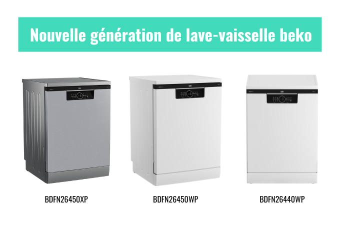 Beko : des nouveaux lave-vaisselle plus intelligents et plus performants